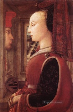 男と女の肖像 ルネサンス フィリッポ・リッピ Oil Paintings